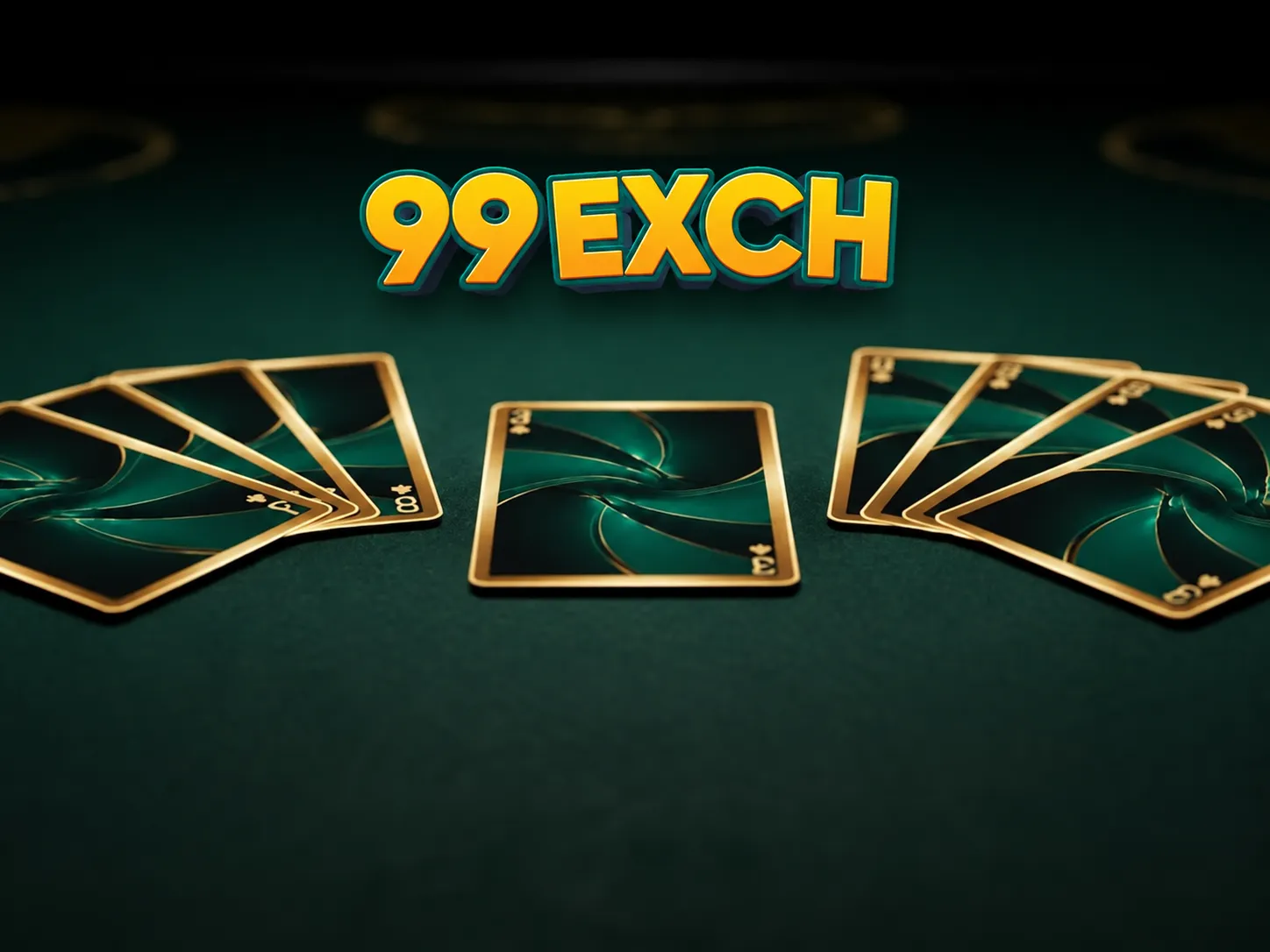 Teen Patti cards laid out on a live casino table