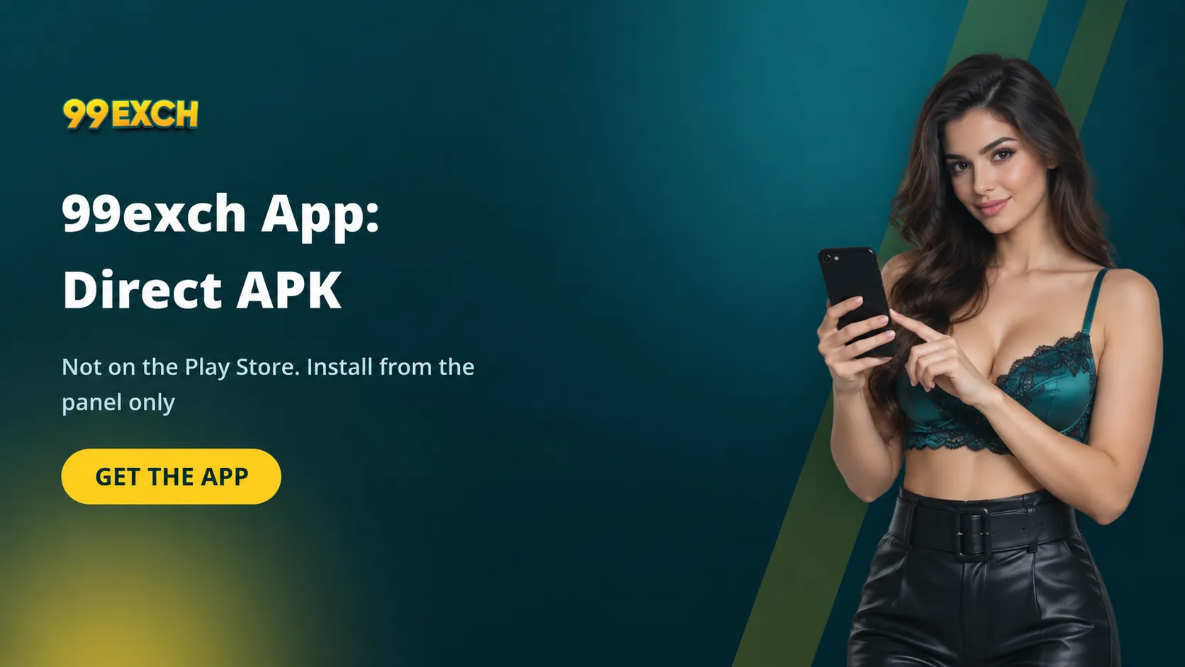 99exch app download APK banner for Android users